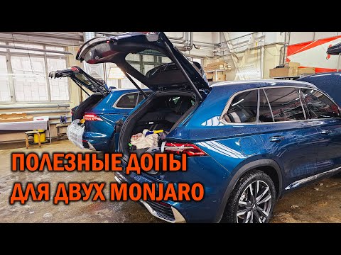 Видео: Ставим допы на два Monjaro - Автотехцентр SoundSpeed