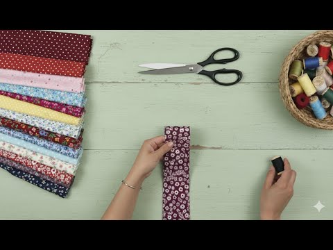 Видео: Это 15-минутное ремесло оплачивает мои счета (Шью обрезки ткани) / Я шью 50 штук в день.