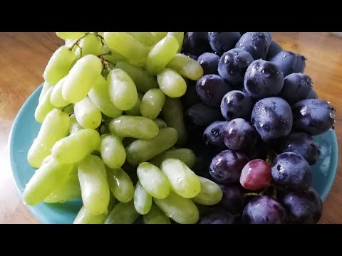 Видео: АСМР ИТИНГ 😋 ВИНОГРАД 🍇 😋 👌