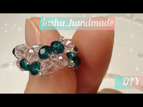 Видео: Crystal ring making at home🫰Кольцо из кристаллов