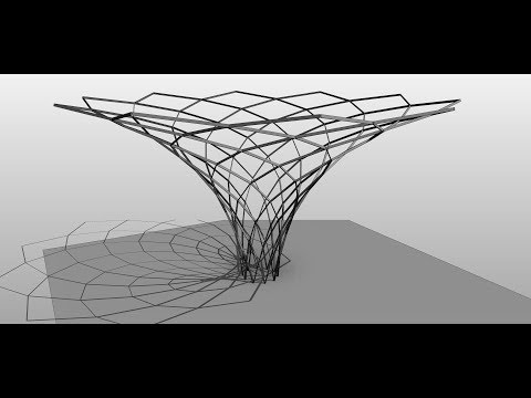 Видео: Revit формообразующие. Урок по созданию гиперболоида.