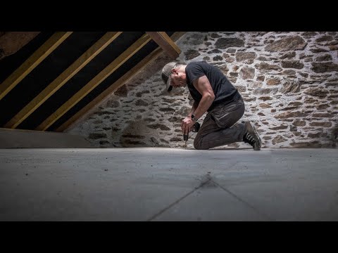 Видео: Дощатый пол на чердаке