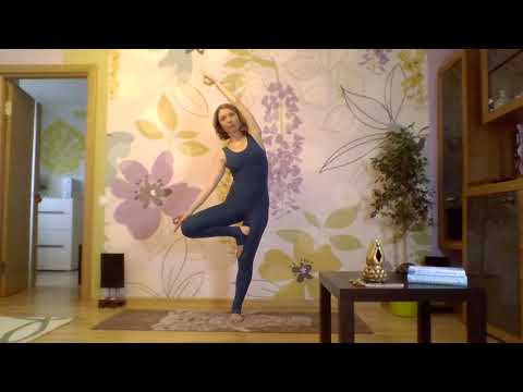 Видео: Практика на проработку стоп, развития навыка баланса + медитация.