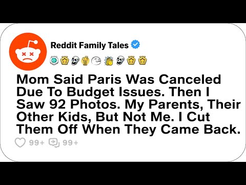 Видео: Мама сказала, что Париж отменён из-за проблем с бюджетом. Потом я увидел 92 фотографии... — Семей...