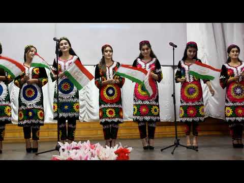 Видео: Суруди Ватан Парчам ичрокунанда гурухи гулдухтарон