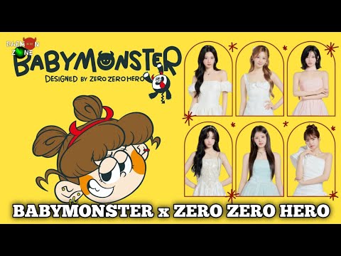 Видео: Представлена ​​коллаборация BABYMONSTER x ZERO ZERO HERO! Ограниченное мероприятие в Японии