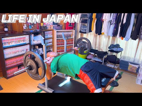 Видео: [Влог] Работающий японец 🇯🇵 только что начал силовые тренировки к летнему сезону!