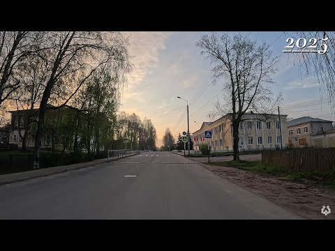 Видео: г. Тотьма прогулка.