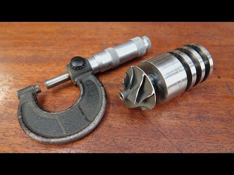 Видео: Самодельная турбинка часть 1 - материал Inconel 718