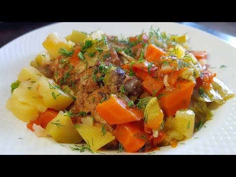 Видео: Курица с Овощами в Мультиварке!!! Бысто,Просто,Вкусно!!!