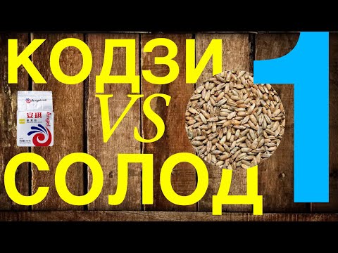 Видео: "Битва бурбонов" - готовим и сравниваем бурбоны  на  дрожжах Кодзи и на Бурбон обсахаренный солодом.