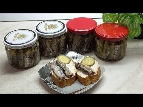 Видео: Шпроты из кильки по-домашнему.