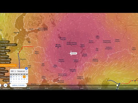 Видео: Блокирующий антициклон над ЕТР продержится до середины сентября. Прогноз погоды