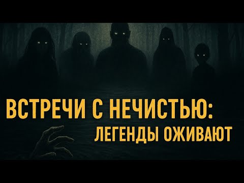Видео: История + арт | Сборник "Встречи с нечистью: Легенды оживают" | Страшные  истории