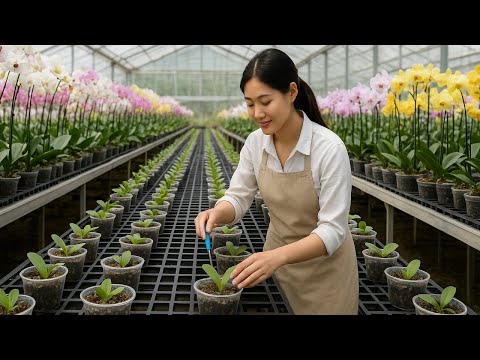 Видео: Как недорого заставить орхидею вырастить 1000 корней за одну ночь.