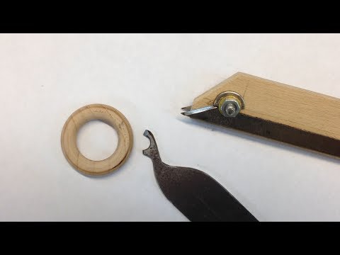 Видео: Изготовление резца для точения деревянных колец.