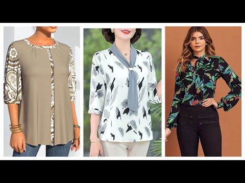 Видео: Модные блузки для женщин 2025 года #топовыеидеи