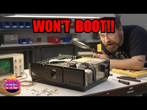 Видео: Забытый IBM PC-XT 5160, который отказывается загружаться