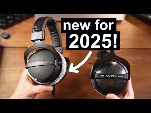 Видео: Новые наушники Beyerdynamic DT 770 PRO X против DT 770 PRO