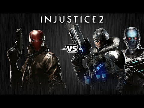 Видео: Injustice 2 - Красный Колпак против Капитана Холода и Мистера Фриза - Intros & Clashes (rus)
