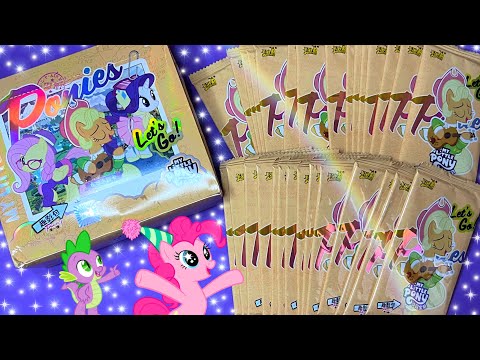 Видео: 🦄РАСПАКОВКА карточек My little pony🔥/30 паков🙈/​⁠​⁠@gagarin_cards /Бумажная Зефирка🦄