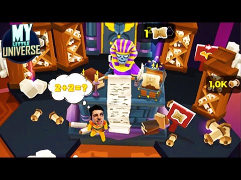 Видео: ПОДЗЕМНАЯ БИБЛИОТЕКА // Egyptium // My Little Universe #49 //Прохождение