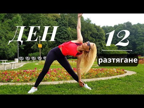 Видео: 30-дневно предизвикателство | ДЕН 12 | разтягане