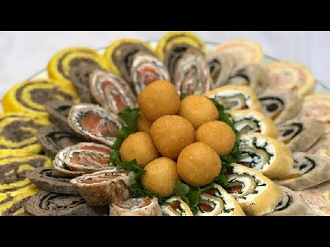 Видео: Холодное ассорти/ мясное ассорти/ мастер класс