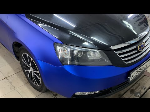 Видео: Geely Emgrand EC7 |  Установка bi led модулей.