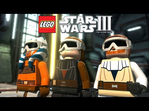 Видео: Lego Star Wars III: The Clone Wars (PC) - Битва при Рилоте