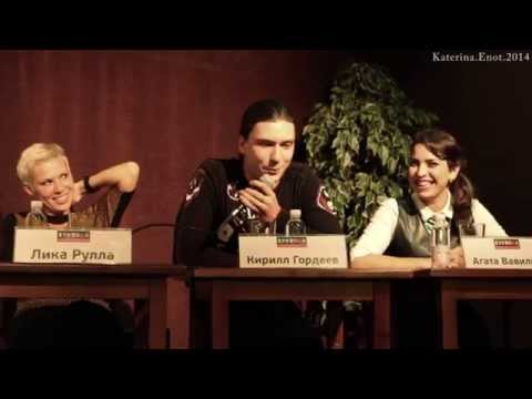 Видео: Лика Рулла, Кирилл Гордеев, Агата Вавилова (Буквоед 9.10.14)