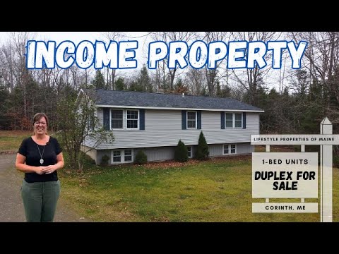 Видео: Дуплекс в сельской местности штата Мэн | Недвижимость штата Мэн