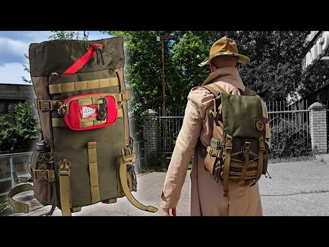 Видео: Кастомная версия рюкзака Пешеход от мастера производства РПС ШМЕЛЬ
