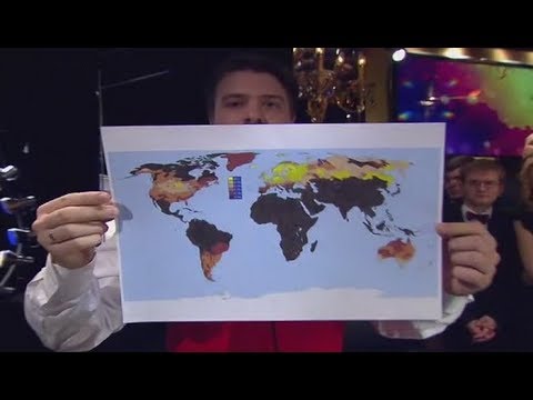 Видео: Что? Где? Когда? Вопрос о необычной карте мира