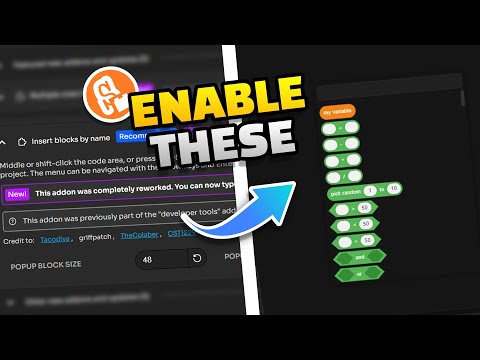 Видео: Включите эти дополнения Scratch ПРЯМО СЕЙЧАС!