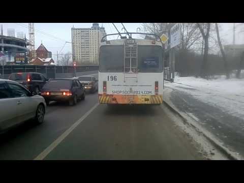Видео: Троллейбусный маршрут №6, г  Екатеринбург