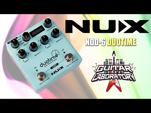 Видео: Гитарный дилей с лупером Nux NDD-6 Duotime
