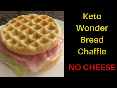 Видео: Белый хлеб Chaffle | Чудо-хлеб Chaffle | Без сыра