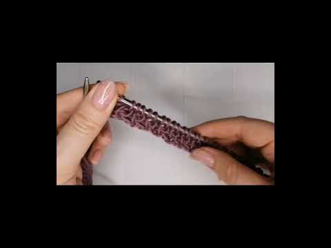 Видео: Шапка "БОЯРЫНЯ"(спицы) Вязание с Оксаной Ивановой 😊