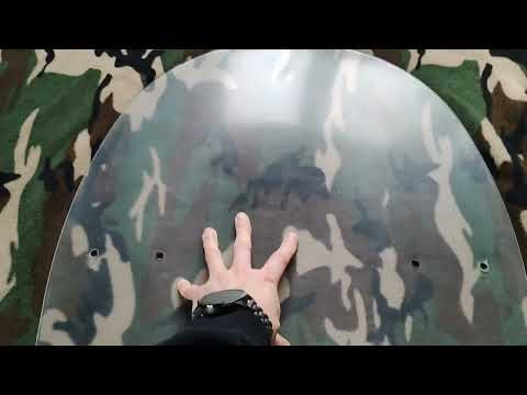 Видео: Ветровое стекло за 5 минут и 1000 рублей на мотоцикл