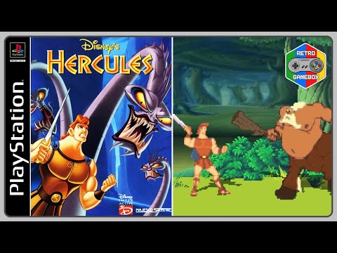 Видео: Disney's Hercules Action Game PS1. Геркулес полное прохождение на PlayStation 1. Геракл Плейстейшен