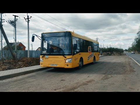 Видео: Автобус, 104-й маршрут (целиком). Ярославль. Вид из кабины. (BusDriver)