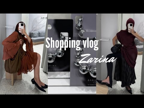 Видео: ШОПИНГ ВЛОГ: обзор осенней коллекции ZARINA