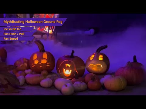 Видео: Лёд против льда — генератор тумана на Хэллоуин