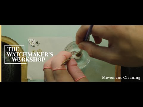 Видео: Чистка часового механизма