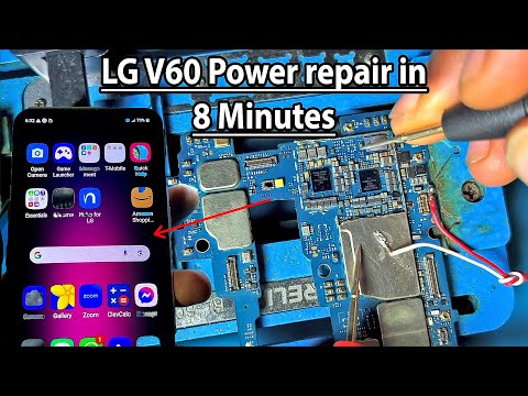 Видео: Ремонт LG V60 после 2 лет неудачных попыток ремонта в других мастерских