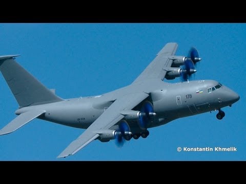 Видео: Антонов Ан-70 МАКС 2013 UR-EXA