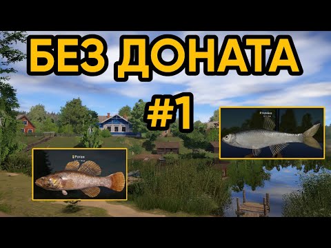 Видео: АККАУНТ БЕЗ ДОНАТА РУССКАЯ РЫБАЛКА 4. НАЧАЛО ПУТИ. #1