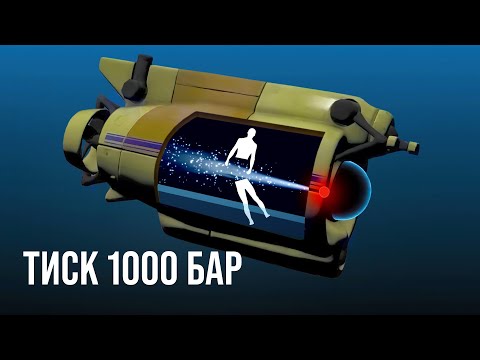 Видео: Що станеться, якщо зануритися під воду з тиском 1000 бар