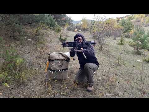 Видео: Арбалет HORI-ZONE Orion II тест с бюджетни стрели